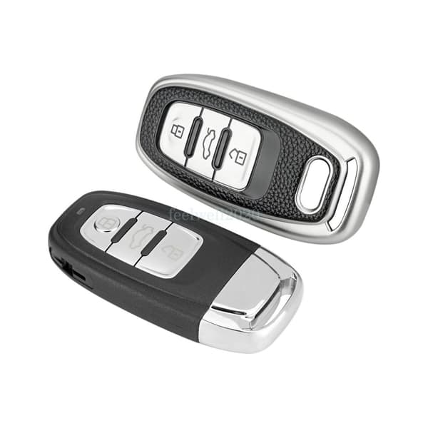 3 Buttons For Audi A1 A3 A5 A6 A7 Q5 Q7 TPU Car Remote Key Cover Fob Case Shell