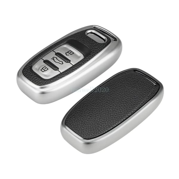 3 Buttons For Audi A1 A3 A5 A6 A7 Q5 Q7 TPU Car Remote Key Cover Fob Case Shell