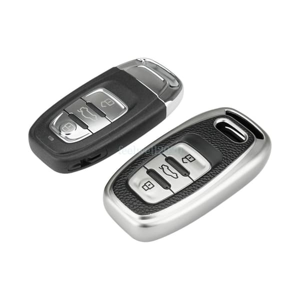 3 Buttons For Audi A1 A3 A5 A6 A7 Q5 Q7 TPU Car Remote Key Cover Fob Case Shell