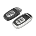 Miniatyrbilde 7 av 7: 3 Buttons For Audi A1 A3 A5 A6 A7 Q5 Q7 TPU Car Remote Key Cover Fob Case Shell