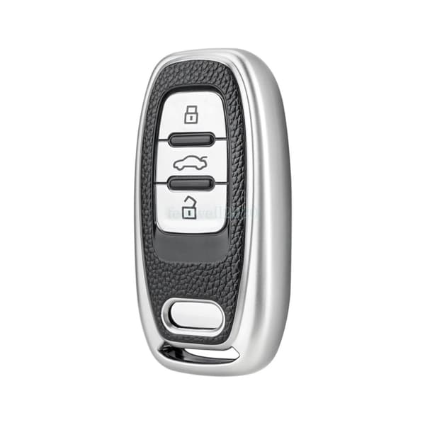 3 Buttons For Audi A1 A3 A5 A6 A7 Q5 Q7 TPU Car Remote Key Cover Fob Case Shell