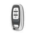 Miniatyrbilde 1 av 7: 3 Buttons For Audi A1 A3 A5 A6 A7 Q5 Q7 TPU Car Remote Key Cover Fob Case Shell