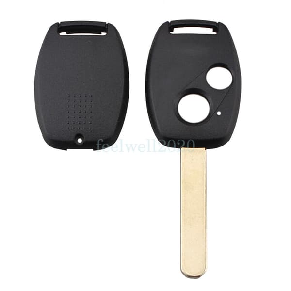 For Honda Jazz Civic Accord CRV FRV HRV Stream 2 Button Car Remote Fob Key Case