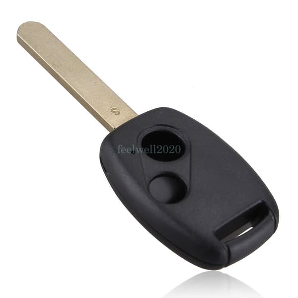 For Honda Jazz Civic Accord CRV FRV HRV Stream 2 Button Car Remote Fob Key Case