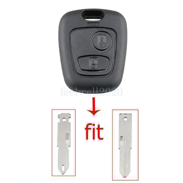 For Citroen C1 C2 C3 C4 C5 C8 Berlingo Saxo 2 Button Remote Key Fob Case Shell