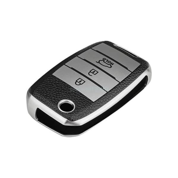3 Button Flip Key Cover Case Fob Shell For Kia Rio Picanto Ceed Optima Sportage