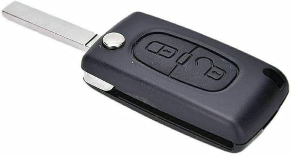 2 Button Car Flip Key Case Cover for Citroen C2 C3 Berlingo Picasso Remote Fob