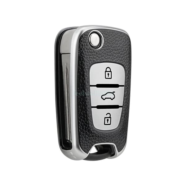 Car Flip Key Cover Fob Case for Kia Sportage Ceed Rio Sorento Hyundai I20 I30