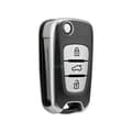 Pikkukuva 5 / 7: Car Flip Key Cover Fob Case for Kia Sportage Ceed Rio Sorento Hyundai I20 I30