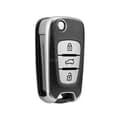 Pikkukuva 1 / 7: Car Flip Key Cover Fob Case for Kia Sportage Ceed Rio Sorento Hyundai I20 I30