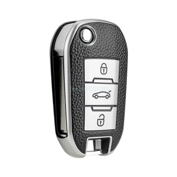 Flip Key Cover Fob Remote 3 Button For Peugeot Partner 208 301 307 407 2008 4008