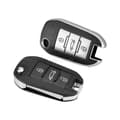 Miniatyrbilde 2 av 7: Flip Key Cover Fob Remote 3 Button For Peugeot Partner 208 301 307 407 2008 4008