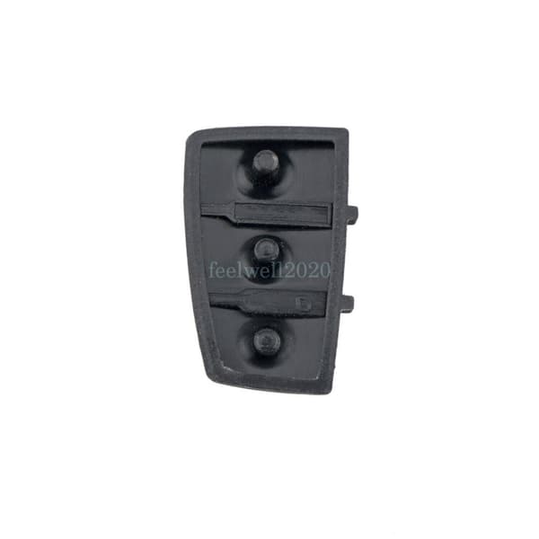 For Audi A3 A4 A6 A8 S3 S4 TT Q3 Q7 3Button Key Fob Case Shell Rubber Pad Insert