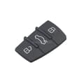 Miniatyrbillede 4 af 5: For Audi A3 A4 A6 A8 S3 S4 TT Q3 Q7 3Button Key Fob Case Shell Rubber Pad Insert