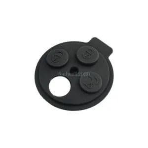 3 Button Key Fob Rubber Pad Insert For Benz Smart Forfour Fortwo City Roadster