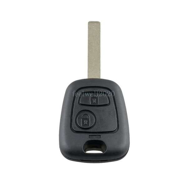 2 Buttons 433MHz Remote Key Fob For Citroen C1 C2 C3 Xsara Peugeot 307 VA2 Blade