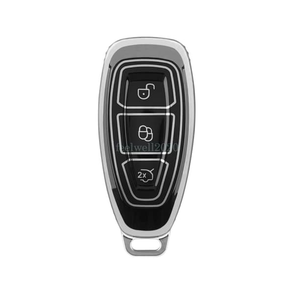 3 Button Remote Key Fob Case Protective Cover For Ford Kuga B-Max C-Max S-Max