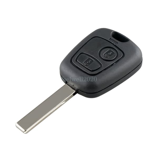 2Button 433MHz Smart Key Remote Fob For Citroen C1 C2 C3 Peugeot 107 207 307 407