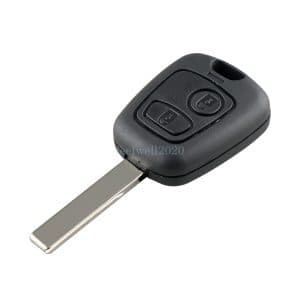 2Button 433MHz Smart Key Remote Fob For Citroen C1 C2 C3 Peugeot 107 207 307 407
