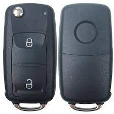 2X 2 Button Flip Remote Key Fob Shell Case For Volkswagen Transporter T6 Amarok