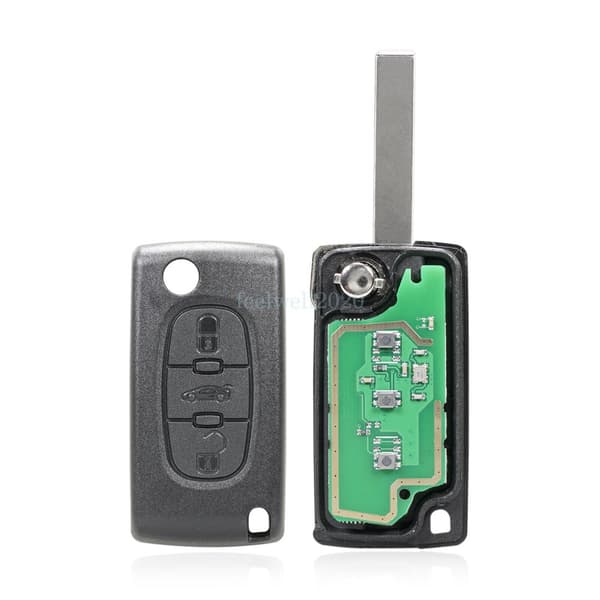 Remote Key Fob For Citroen Berlingo Dispatch C4 GRAND PICASSO 433MHz ID46 Chip