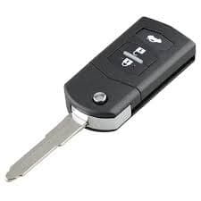 Replacement For Mazda 2 3 5 6 MX5 RX8 3Button Car Remote Key Fob Case Flip Cover
