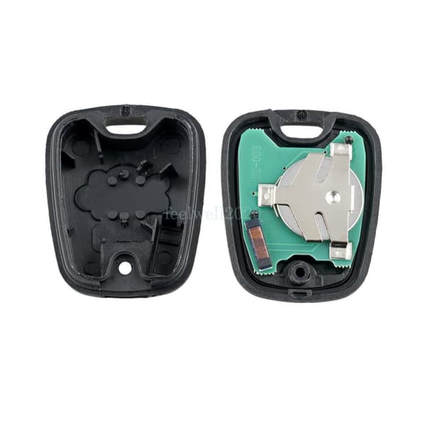 For Peugeot 206 107 207 407 2 Button 433MHz Remote Key Fob NE73 Blade ID46 Chip