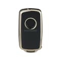 Miniatyrbild 7 av 7: TPU Key Cover Protector for VW Seat Skoda Flip Remote Car Key Case Fob 3 Button