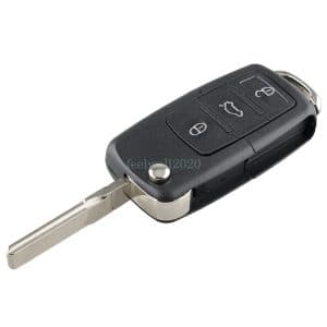 3 Button 434MHz Flip Key Fob for VW Volkswagen Beetle 2002 2003 2004 2005 2006