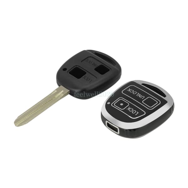 Key Cover For Toyota Celica Yaris MR2 Hiace Echo Land Cruiser Remote Fob Case