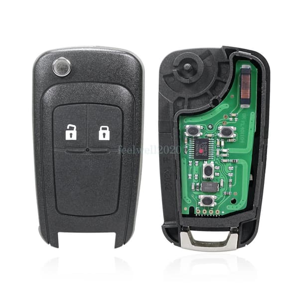 For 2015 2016 2017 Vauxhall Viva 433MHz Remote Key Fob HU100 Blade 433Mhz ID46