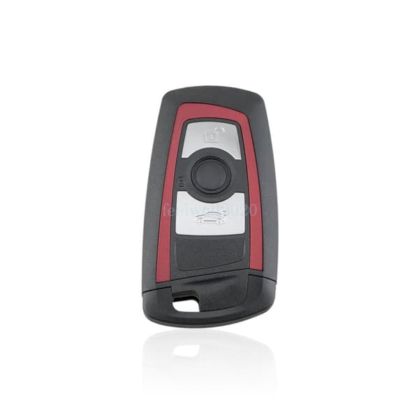 3Button Remote Key Fob Case For BMW 1 2 3 4 SERIES F20 F22 F30 F31 F32 Red Cover