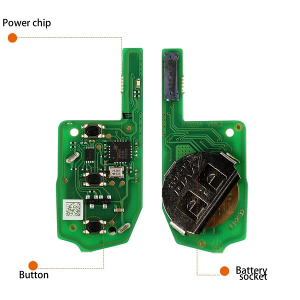 Xhorse Super Remote Key, 3 Painiketta, Sisäänrakennettu Super Chip, Englanninkielinen Versio