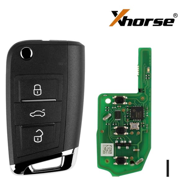 Xhorse Super Remote Key, 3 Painiketta, Sisäänrakennettu Super Chip, Englanninkielinen Versio