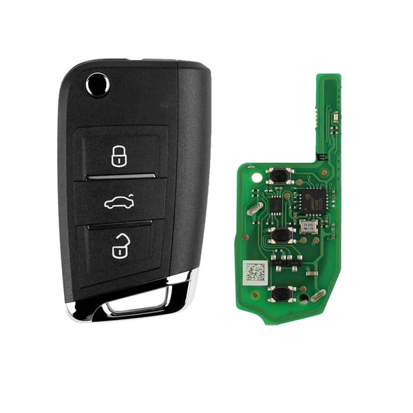 Xhorse Super Remote Key, 3 knapper, indbygget superchip, engelsk version