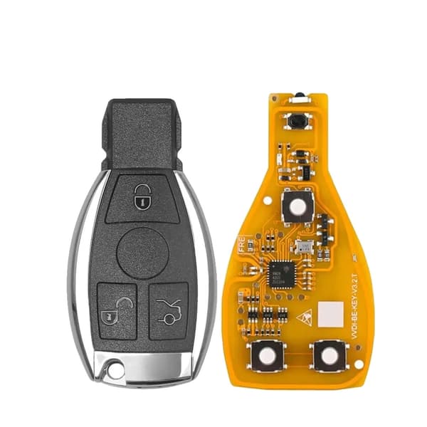 Xhorse VVDI BE Key Pro, 3-knaps design, pålidelig eftersalgsservice,5pecies, 3 knap ingen token