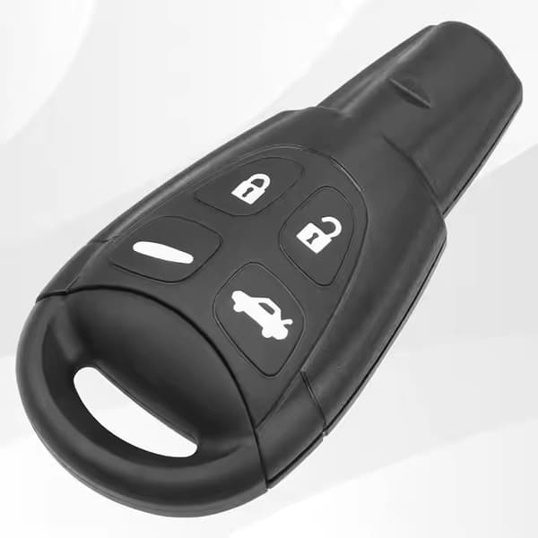 Nyckelskal/Larmdosa med 4 Knappar för Saab 9-3 & 9-5