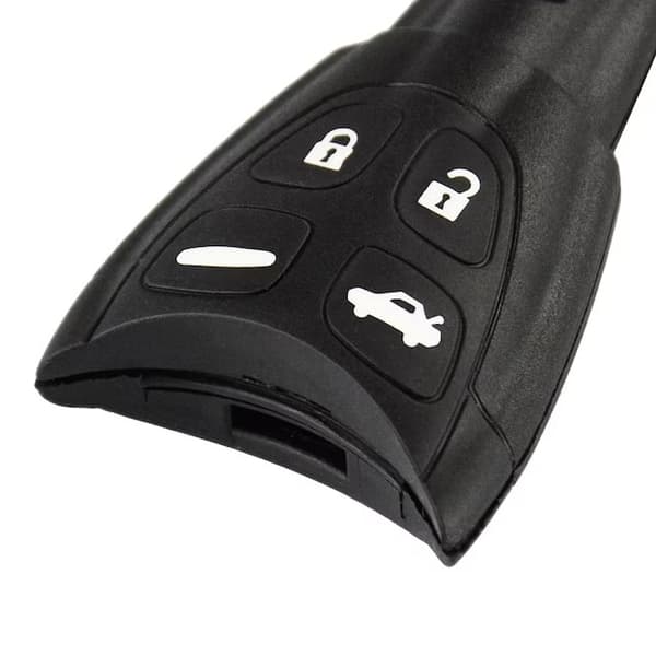 Nyckelskal/Larmdosa med 4 Knappar för Saab 9-3 & 9-5