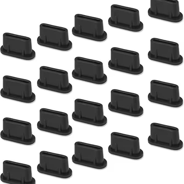 10-Pack Dammskydd för USB-C – Skydda Ditt USB-C Uttag