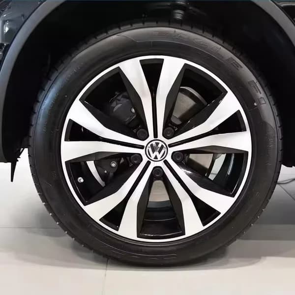 4-Pack Volkswagen Centrumkåpor – Hjulnav Emblem
