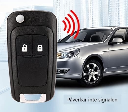 Nøkkelskall / Alarmfob for Buick, Opel & Chevrolet - 2 knapper