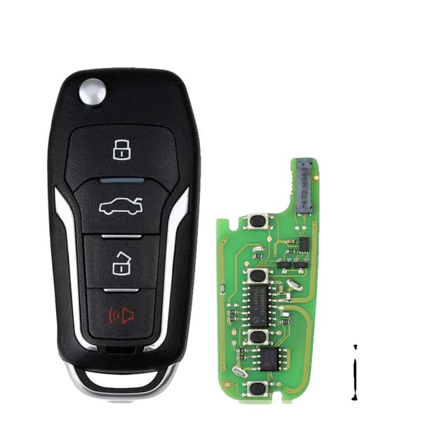 Ford Fjernbetjening, Flip Design, Indbygget Super Chip, Høj Kompatibilitet