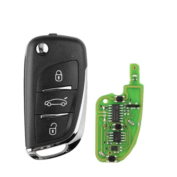 Super Remote 3 Knappar, Inbyggd Super Chip, CE Certifierad, Förpackning med 5,5ST