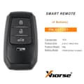 Miniatyrbild 2 av 4: Xhorse Smart Key för Toyota, Dubbel Frekvensstöd 312.10 / 314.35, CE-certifierad, Kompatibel med 4D 8A 4A