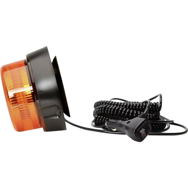 WAS Varningsljus W112 852.2 12 V, 24 V via bilens elsystem Sugkopp, Skruvmontering, Magnetisk fastsättning Orange