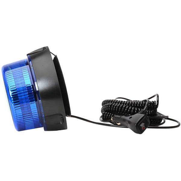 WAS Varningsljus W112 853.2 12 V, 24 V via bilens elsystem Sugkopp, Skruvmontering, Magnetisk fastsättning Blå