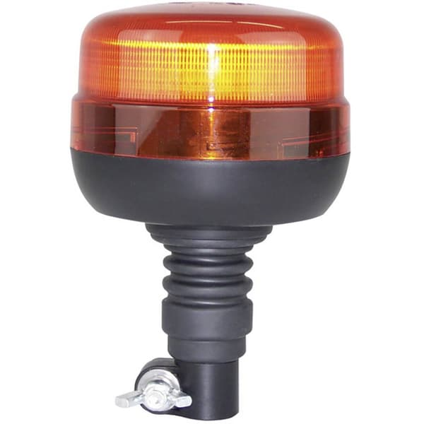 Berger & Schröter Varningsljus 20246 12 V, 24 V via bilens elsystem Standardhållare flexibel Orange