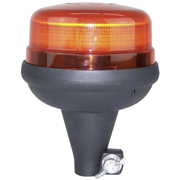 Berger & Schröter Varningsljus 20247 12 V, 24 V via bilens elsystem Standardhållare Orange