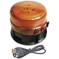 Miniatyrbild 2 av 4: Berger & Schröter Varningsljus Akku LED RKL 12/24VR65 20288 5 V Uppladdningsbara batteri Magnetisk fastsättning, Skruvs