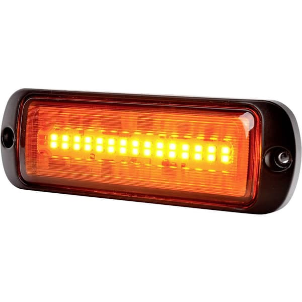 WAS Framblixt / Gatustädare W218 1469 12 V/DC, 24 V/DC via bilens elsystem Utanpåliggande, Skruvmontering Orange